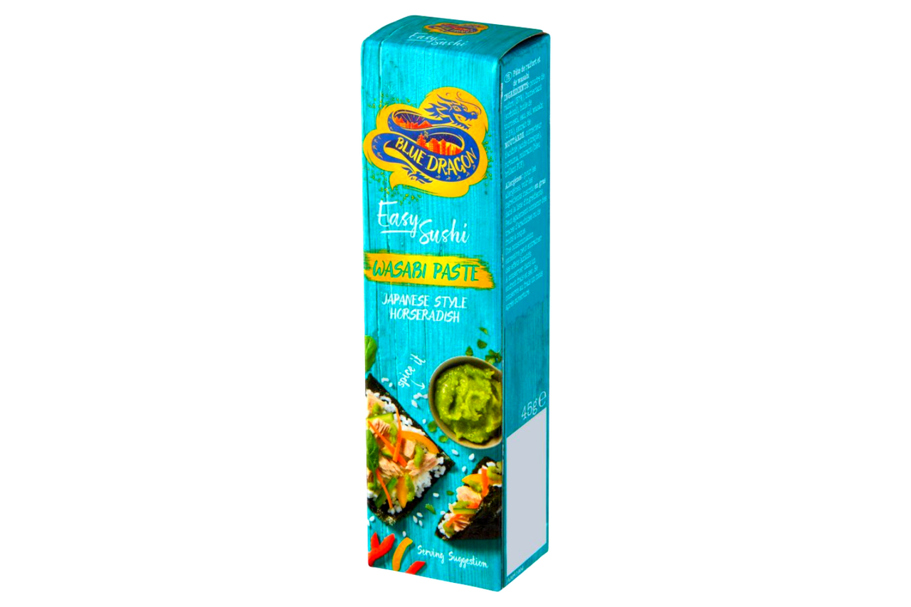 Blue Dragon Easy Sushi Wasabi Paste Japanese Style Horseradish 45g - Out of Date